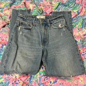 EUC A&F High Rise Skinny Jeans